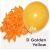 Golden Yellow Latex Balloons Singapore