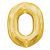 Letter O Gold Jumbo Foil Balloon