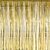 Gold Party Backdrop Decoration Tinsel Curtain