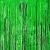 Green Party Backdrop Decoration Tinsel Curtain