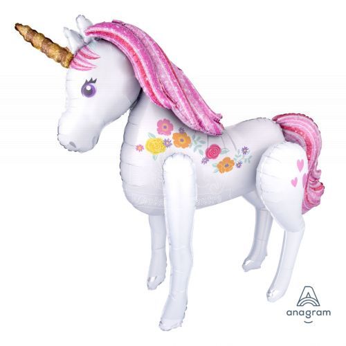 Unicorn Magical Pink Giant Airwalker Balloon