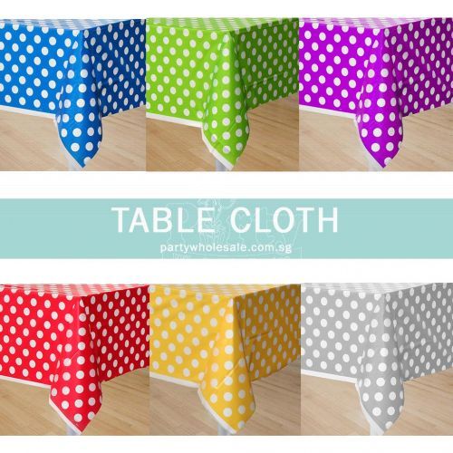 Polka Dot Party Table Cloth Party Wholesale