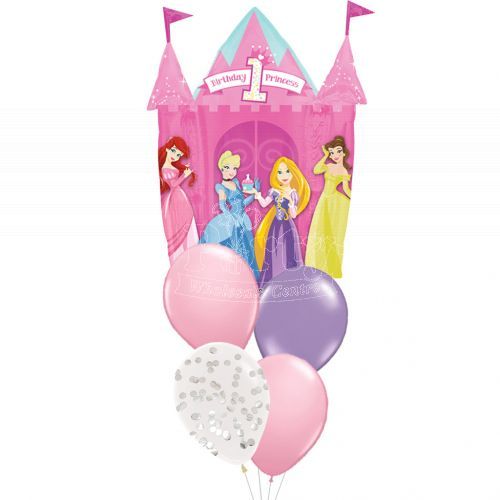 Disney Princess 1st Birthday Castle Balloon Party Package Party Wholesale