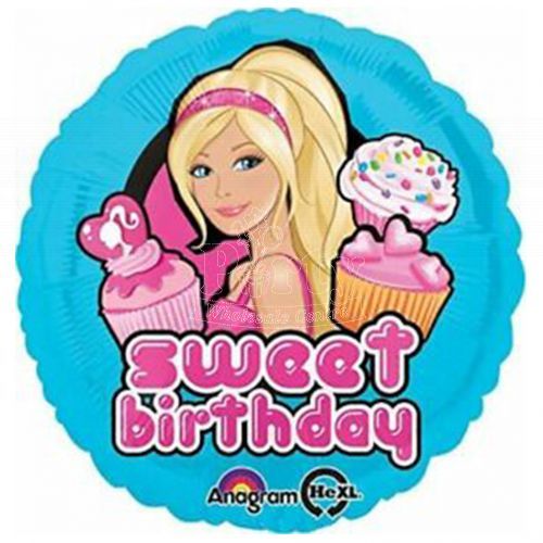 Barbie Sweet Birthday Foil Balloon Party Wholesale Singapore