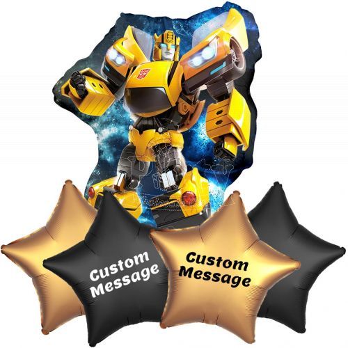 Customized Transformer Bumble Bee Helium Balloon Singapore