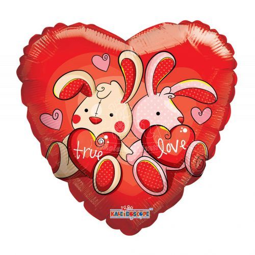 Rabbit True Love Foil Balloon Party Wholesale Singapore