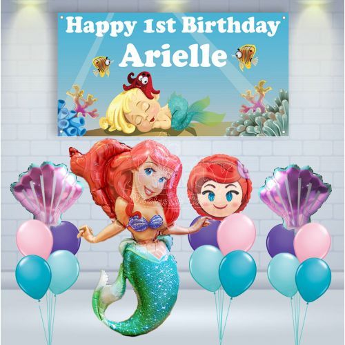 Princess Mermaid Balloon Package Party Wholesale