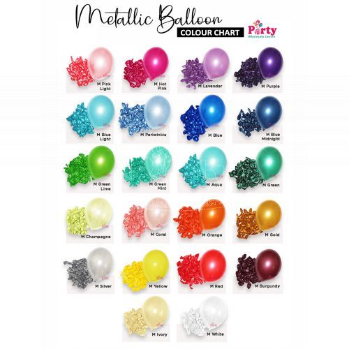 Bulk Discount Metallic Latex Balloon Party Wholesale