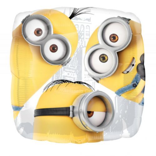 Minion Despicable Me Blue Foil Balloon