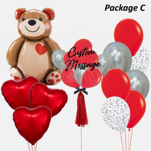 Love You Beary Much Balloon