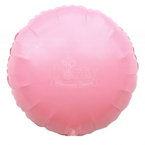 Light Pink Round Mylar Balloon Party Wholesale