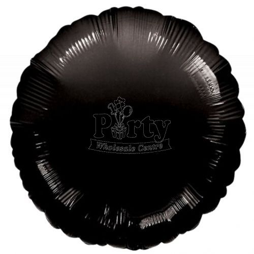 Black Round Foil Balloon Party Whoelsale