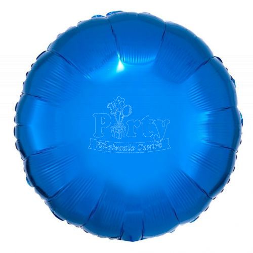 Blue Round Foil Balloon Party Wholesale Singapore