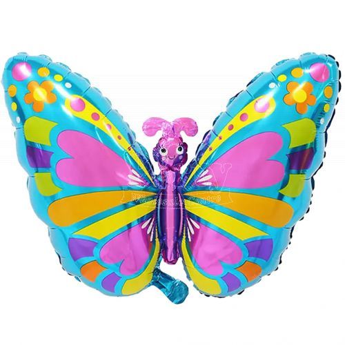 Butterfly Garden Foil Balloon 20inch