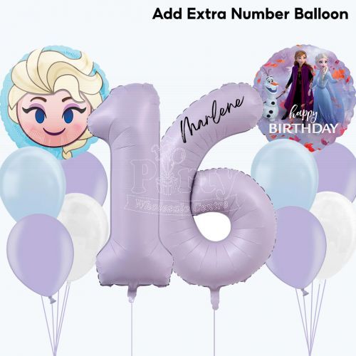 Frozen Disney Princess Helium Balloon Package
