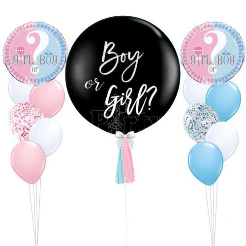 Gender Reveal Boy or Girl Balloon Package