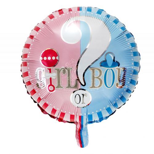 Gender Reveal Boy or Girl Balloon