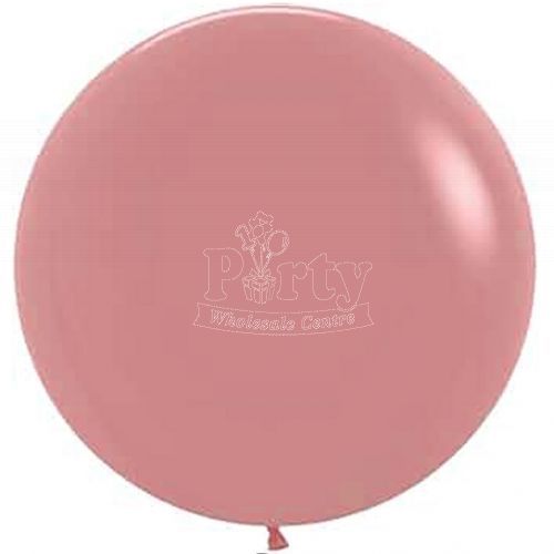Rosewood Giant Latex Balloon
