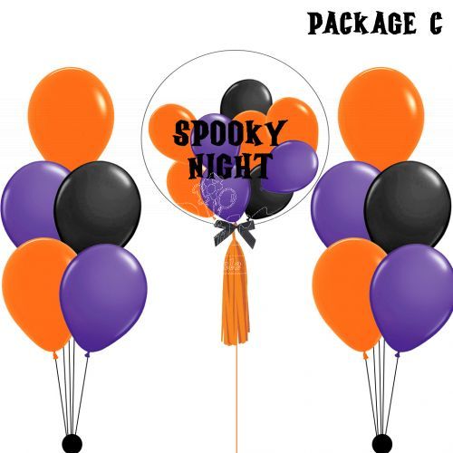 Halloween Personalized Bubble Balloon Gift