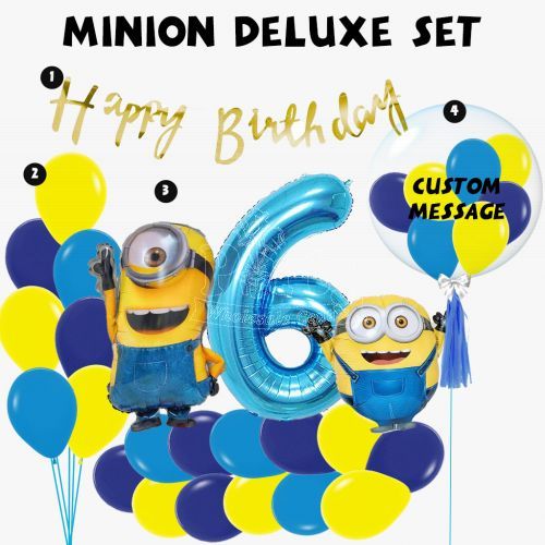MInion Deluxe Balloon Package Party Wholesale