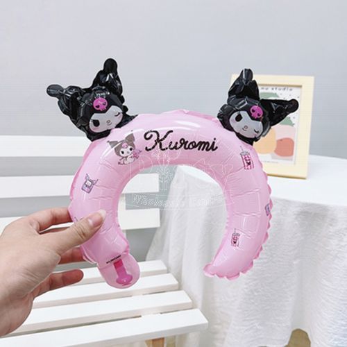 Sanrio Pink Kuromi Balloon Headband