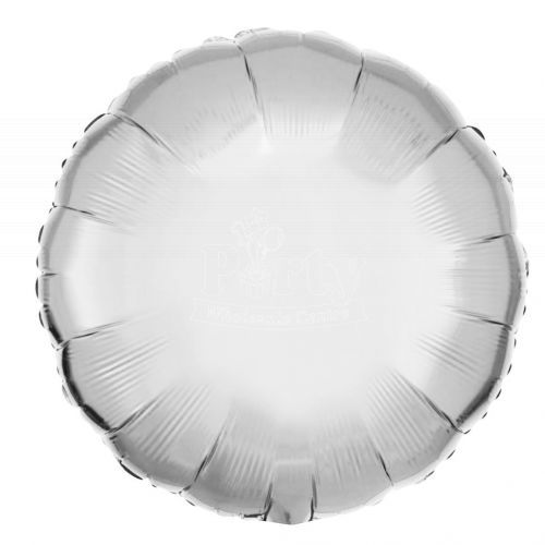 Silver Round Shape Mylar Balloon Party Wholesale