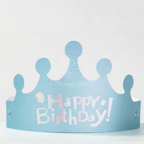 Blue Birthday Crown