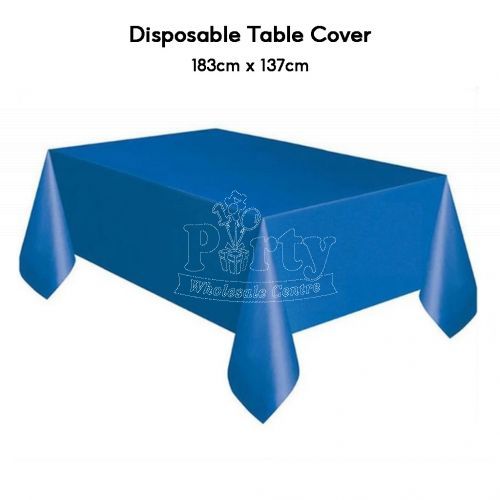 Dark Blue Disposable Table Cloth Party Wholesale