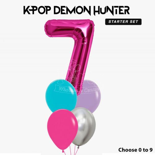 Demon Hunter Helium Balloon Delivery Party