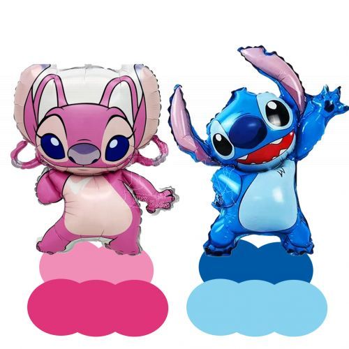 Stitch Angel Balloon Column Love Party Wholesale