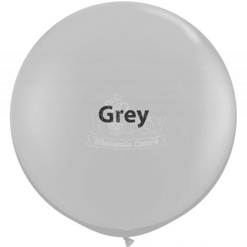 Grey Giant Latex Balloon Party Wholesale