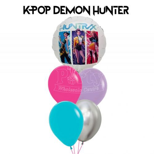 Kpop Demon Hunter Balloon Bouquet