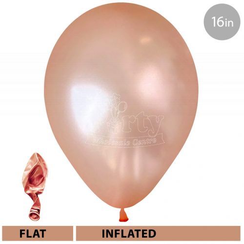 Metallic Rose Gold Latex Balloon Party Wholesale