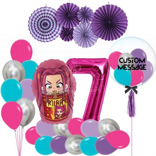 Kpop Demon Hunter Mira Balloon
