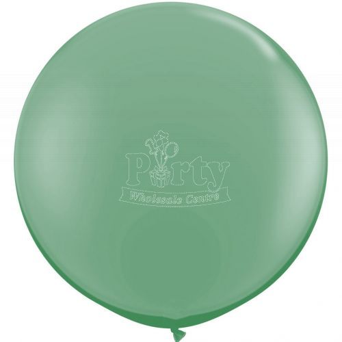 Olive Green Giant Latex Balloon 36in