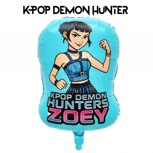 Zoey Kpop Demon Hunter Balloon