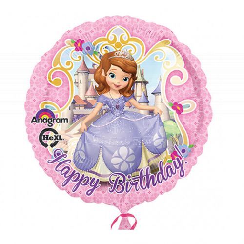 Disney Princess Sofia The First Birthday Balloon 18In