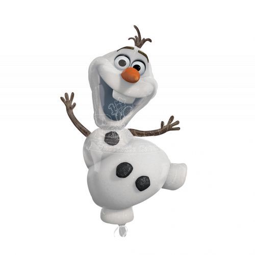 Frozen Disney Princess Snowman Olaf Foil Balloon