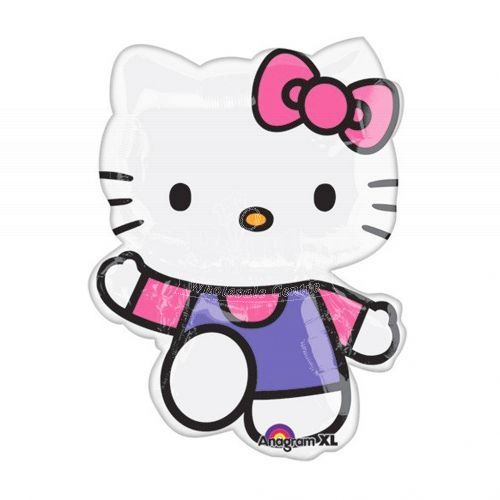 Hello Kitty Purple Foil Balloon 30In