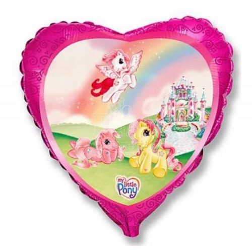 My Little Pony Castle Birthday Balloon