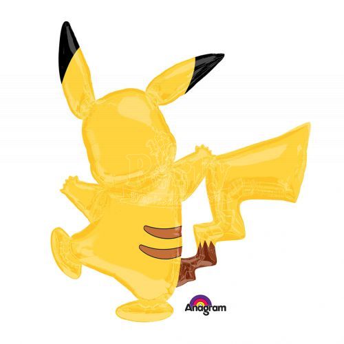 Pokemon Pikachu Airwalker Balloon Back View