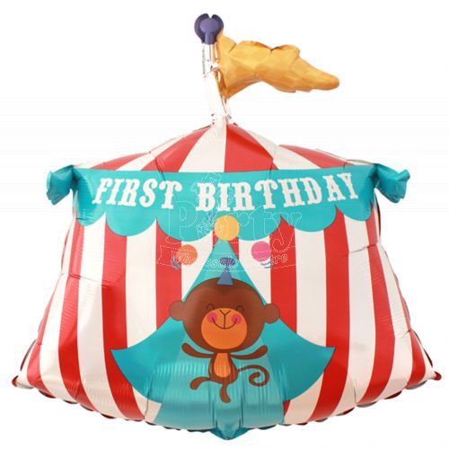 1st Birthday Circus Fisher Price Balloon
