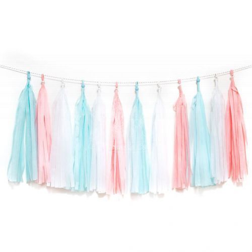 Candy Paper Tassel Garland Decoration