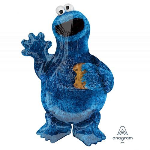 Sesame Street Cookie Monster Foil Balloon 31In