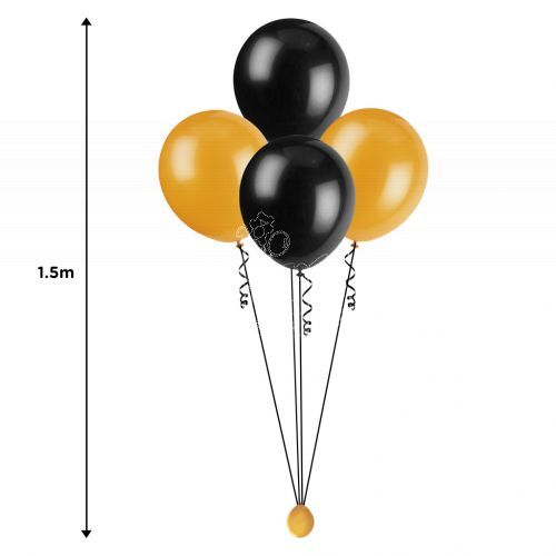Hollywood Helium Balloon Bouquet 4 Layered