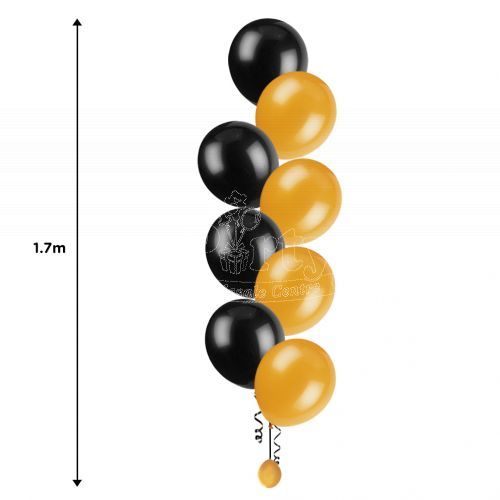 Helium Balloon Bouquet Layered 8