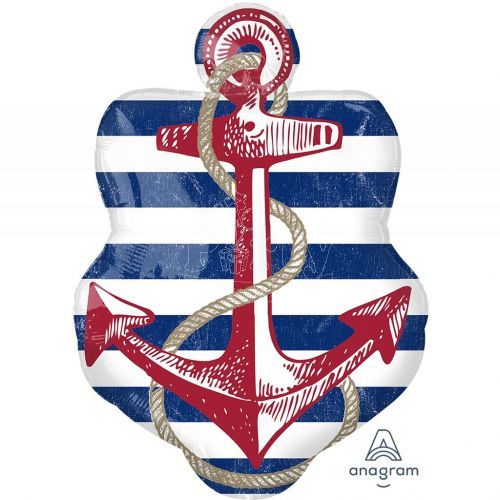 Nautical Anchor Jumbo Balloon