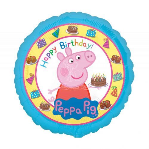 Peppa Pig Happy Birthday Foil Balloon