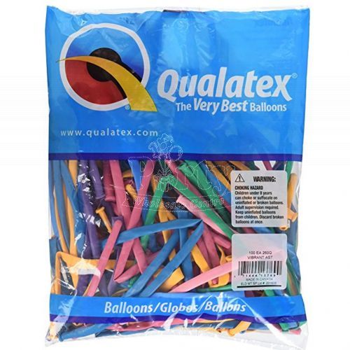 Qualatex 260 Sculpting Vibrant Balloons