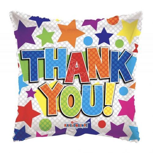 Thank You Bunch Of Stars & Circles Balloon